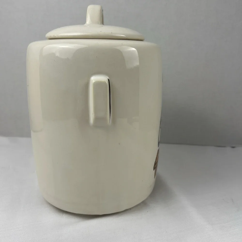 VTG 1960 McCoy Happy Baker Chef Cookie Jar Mid Century Charm Handpainted Ceramic